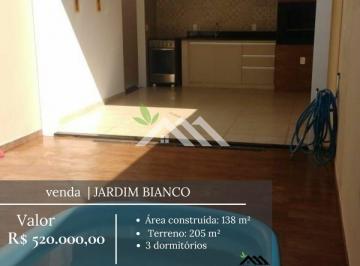 Casa · 138m² · 3 Quartos · VENDE-SE CASA | JARDIM BIANCO | R$ 520.000,00