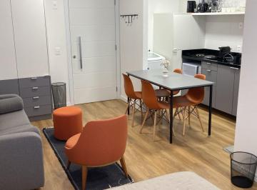 Apartamento · 43m² · 1 Quarto · 1 Vaga · Apartamento térreo garden com 1 dormitório, 1 suíte, 1 vaga de garagem