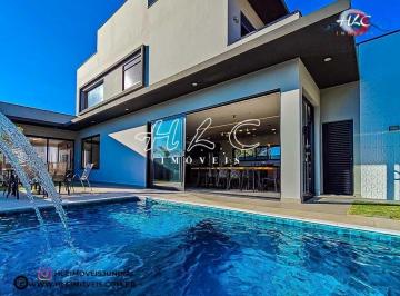 Casa · 272m² · 3 Quartos · 6 Vagas · Casa Nova à Venda no Condomínio Villa D’Oro – Vinhedo | HLC Imóveis