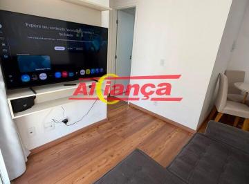 Apartamento · 44m² · 2 Quartos · 1 Vaga · Apartamento mobiliado 43,88m², com 2 quartos para locação - Picanço -Guarulhos