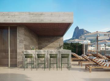 Imagem do bar molhado · Studio no Mo.do Design Living – 99,21m² | 1 Suíte | Botafogo – Rio de Janeiro