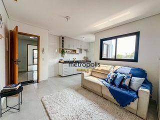 Sala · Apartamento à venda, 45 m² por R$ 345.000,00 - Jardim Ocara - Santo André/SP