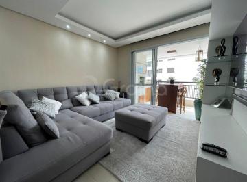 Foto 7 - sala estar · Apartamento com 4 quartos, 2 suítes e 122m² privativos no Itacorubi, Florianópolis
