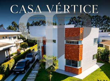 Casa · 394m² · 5 Quartos · 4 Vagas · Casa com 5 dormitórios à venda, alphaville graciosa, PINHAIS - PR