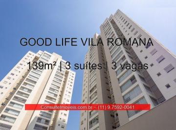 beb214f613ceb29fa87ef12cc4864c469e79c431 · R. Aurélia, 300 - Vila Romana, 139m², 3 suítes, 3 vagas, Good Life