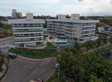 Foto 01 · Apartamento 3 quartos na Enseada Azul em Guarapari. Edifício com área de lazer.