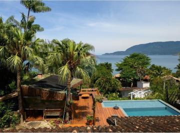 Casa · 712m² · 8 Quartos · 6 Vagas · "Casa dos Sonhos na Praia do Julião – Ilhabela"