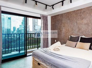 Apartamento · 25m² · 1 Quarto · Lindo studio com varanda em Pinheiros