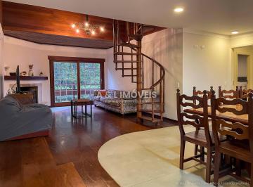 Apartamento · 200m² · 4 Quartos · 3 Vagas · Cobertura Duplex em Capivari, Campos do Jordão | 322,02 m² | Mezanino