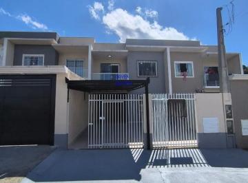 Foto 01 · SOBRADO R$730mil, 3 DORMITÓRIOS, SUITE, GARAGEM a venda no COSTEIRA/ ARAUCÁRIA, FINANCIA. 108m² de á