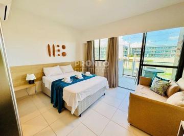 Apartamento de 1 quarto, Ipojuca · Excelente flat mobiliado localizado em Muro Alto, com 28,55m² de área útil.