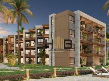 Fachada dos Blocos · Beach Class Cumbuco - Apartamento com 1 dormitório à venda, 30 m² por R$ 317.572,72 - Praia de Cumbu