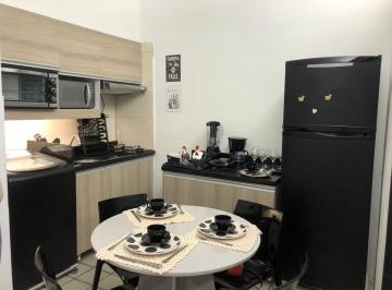 Apartamento de 1 quarto, Jaboatão dos Guararapes · Venda de Flat Mobiliado Golden Beach Vista para o Mar. Área de lazer com piscina
