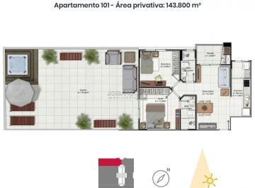 Apartamento · 167m² · 2 Quartos · Apartamento à venda - em Trindade