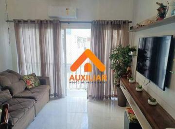 Apartamento · 85m² · 2 Quartos · 1 Vaga · '02 dormitórios c/ suíte, sacada, elevador, prox. Praia do Tombo, Guarujá'