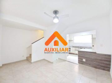 Casa · 75m² · 2 Quartos · 1 Vaga · Casa em condomínio em Marapé, Santos – 75 m², 2 suítes, 2 dormitórios, lazer com piscina