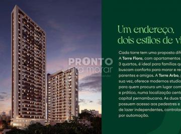 Apartamento de 1 quarto, Recife · Flat/Studio em Construção na Torre (27m²) Lazer, Piscina e Pet-friendly