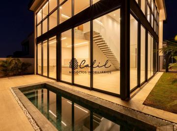 Casa · 318m² · 3 Quartos · 4 Vagas · Casa Sobrado com 3 suítes, 318,33m² à venda por R$ 2.450.000,00- Alphaville I, Ribeirão Preto/SP