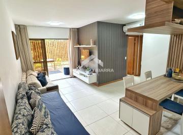 Apartamento · 86m² · 2 Quartos · 1 Vaga · Apartamento Garden Decorado no Recanto da Lagoa – Itacimirim | Pronto para Morar