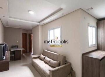 Sala · Cobertura com 2 dormitórios à venda, 100 m² por R$ 455.000,01 - Parque Oratório - Santo André/SP