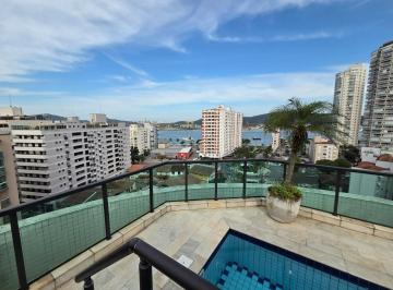41a5d5e8039b8dc21d9e28f74837309078ba0799 · Cobertura com 6 dormitórios à venda, 492 m² por R$ 3.150.000,00 - Ponta da Praia - Santos/SP