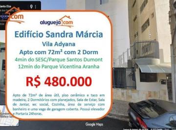 c939d28acde255f3bc561b14164de5f3e85aee24 · Apartamento com 2 dormitórios à venda, 72 m² por R$ 480.000 - Vila Adyana - São José dos Campos/SP