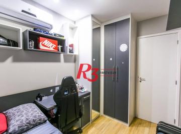 437d85073dbf63286e9966d55d9cb6bfd0c6f309 · Apartamento com 3 dormitórios à venda, 84 m² por R$ 840.000,00 - Marapé - Santos/SP