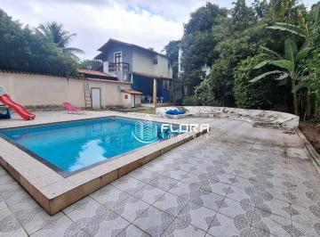 70c233416ac6a456308b2a62dbba68467d0336a0 · Casa com 5 dormitórios à venda, 350 m² por R$ 650.000,00 - Maria Paula - Niterói/RJ