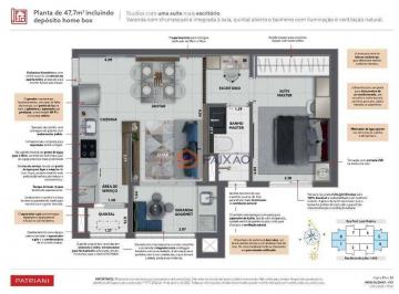 527f9bc9cd1758f75c8ddf8de00bb489a24241b8 · Apartamento com 1 dormitório à venda, 59 m² por R$ 472.000,00 - Jardim Santa Helena - Suzano/SP