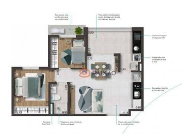 23b93055080420505e28dbaf4bf460aaee8ba1a9 · Apartamento com 2 dormitórios à venda, 50 m² por R$ 361.350,00 - Parque Santa Rosa - Suzano/SP