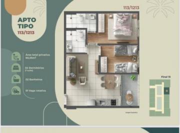 202511231121394197.png · Apartamento na Planta para Venda em Ilhéus, NOSSA SENHORA DA VITORIA, 1 dormitório, 1 suíte, 2 banhe