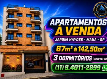 202606012146498052.png · Apartamento para Venda em Mauá, Jardim Haydee, 3 dormitórios, 1 suíte, 2 banheiros, 1 vaga