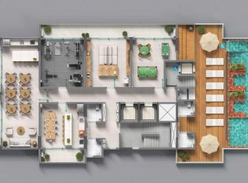 Comercial · 38m² · 1 Quarto · Studio em Centro, São Vicente/SP de 38m² 1 quartos à venda por R$ 339.840,00