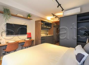 Comercial · 30m² · 1 Quarto · Studio em Indianópolis, São Paulo/SP de 30m² 1 quartos para locação R$ 3.566,00/mes