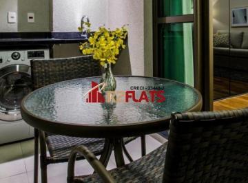 Apartamento · 40m² · 1 Quarto · 1 Vaga · Flat com ótimo preço no bairro Brooklin. Confira!