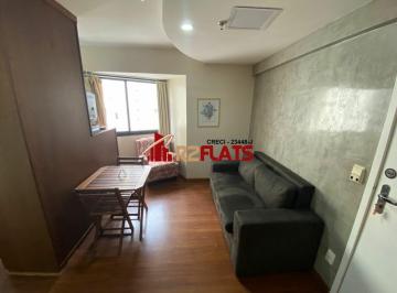 Apartamento · 33m² · 1 Quarto · 1 Vaga · Flat com ótimo preço no bairro Brooklin. Confira!