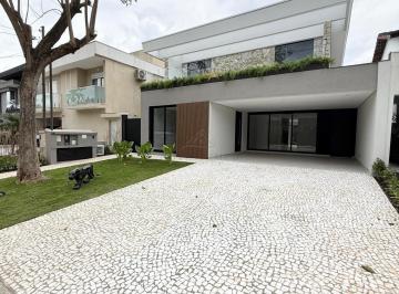 Imagem da fachada · Casa à venda no Residencial Alphaville 3 – 4 suítes, piscina e alto padrão
