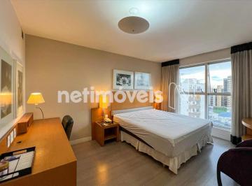 Apartamento · 25m² · 1 Quarto · 1 Vaga · Flat no Santo Agostinho – Condomínio Platinum | 25m²;, Ar e Lazer Completo