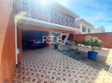Casa · 253m² · 3 Quartos · 6 Vagas · Aluguel de Casa de Alto Padrão na Vila Industrial Campinas-SP: 3 Quartos, 1 Suíte, 4 Salas, 4 Banhei