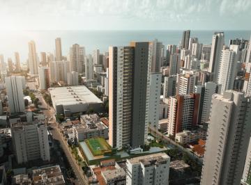 Apartamento de 1 quarto, Recife · Edf. Capiba: 3 Quartos 107m² Piscina Borda Infinita BOA VIAGEM