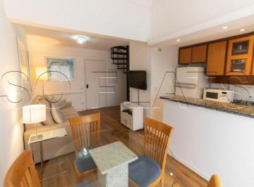 Apartamento · 56m² · 1 Quarto · 1 Vaga · Duplex em Moema para morar ou investir