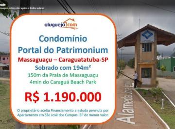 06d3023d386854a99fca36aede805b475676bccc · Sobrado com 4 dormitórios à venda, 194 m² por R$ 1.190.000 - Massaguaçu - Caraguatatuba/SP