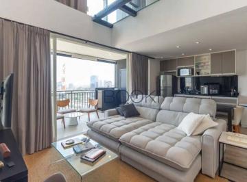 Sala · Cobertura com 1 dormitório à venda, 108 m² por R$ 1.990.000 - Brooklin - São Paulo/SP