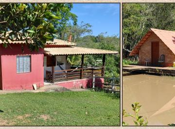 Rural de 6 quartos, Piracema · Linda Chácara 7.000m², 2 casas e 1 Chalé, Lagoa, Pomar, Internet, 6km do Centro