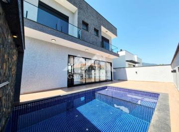Casa · 220m² · 4 Quartos · 4 Vagas · Sobrado novo e elegante em condomínio fechado em Peruíbe