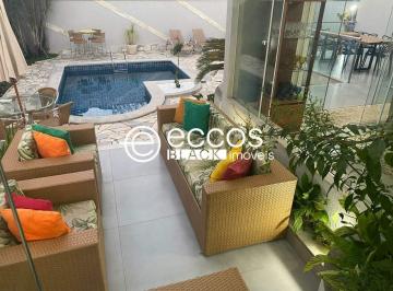 Casa · 300m² · 5 Quartos · 4 Vagas · Casa em condomínio à venda, 5 quartos, 5 suítes, 4 vagas, Nova Uberlândia - Uberlândia/MG