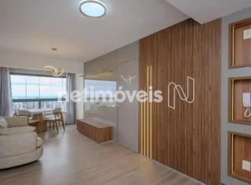 Sala estar · Apartamento novo com marcenaria completa e mobiliado no High Line.