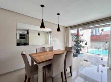 Casa · 127m² · 3 Quartos · 2 Vagas · CASA COM 3 DORMITÓRIOS, LIVING AMPLO, ESPAÇO GOUMERT PRÓXIMO DA PISCINA - CONDOMÍNIO FECHADO