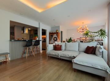 Sala de Estar · Apartamento Reformado 4 Quartos | 138m² | Tijuca | 1 Vaga