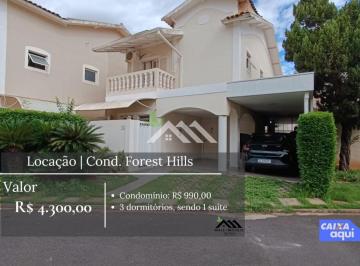 Casa · 1m² · 3 Quartos · 2 Vagas · Casa para Locação ? Condomínio Forest Hills - R$ 4.300,00
